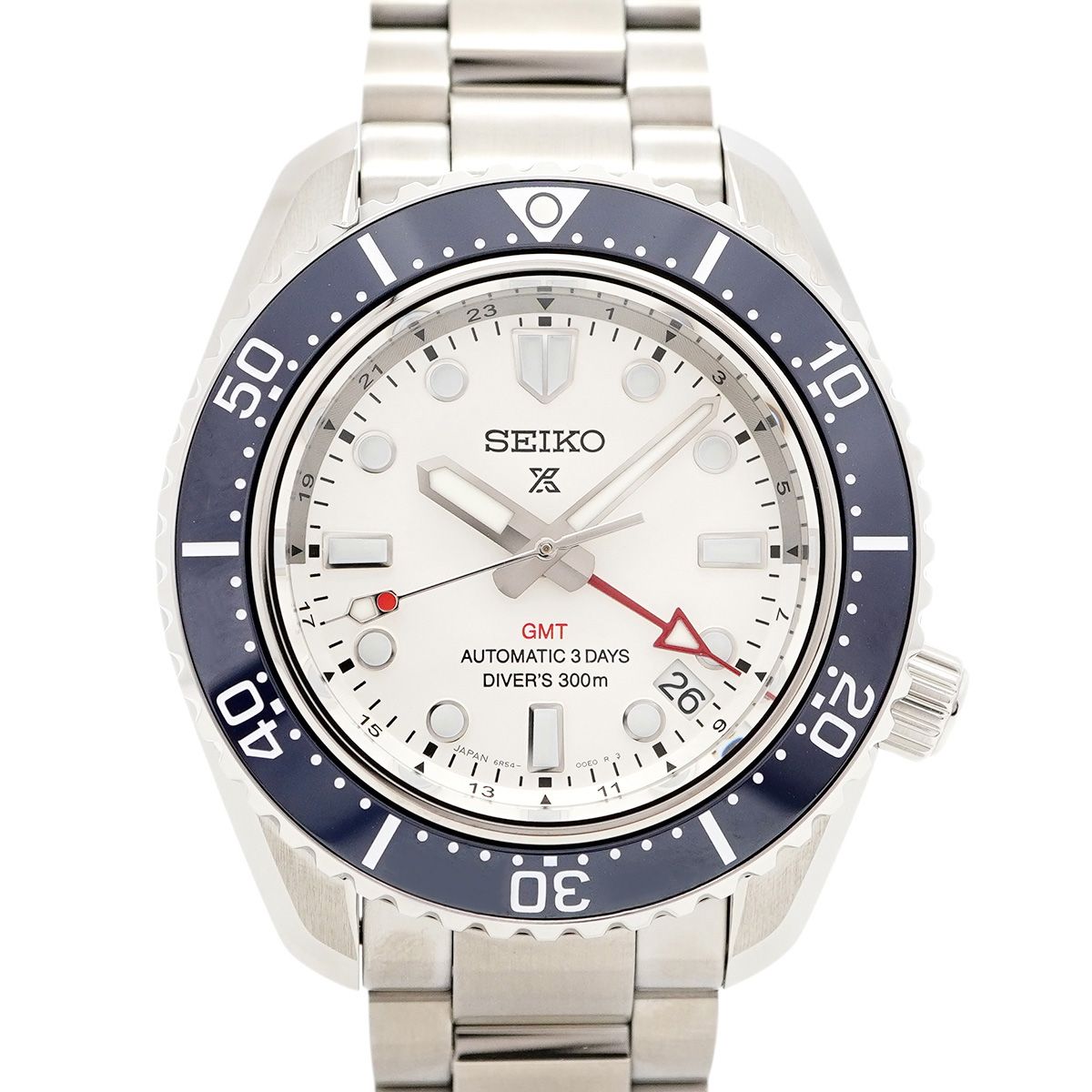 5 wwp 0014 セイコー プロスペックス 6 R 54-00 P 0|SBEJ 029 シルバー文字盤 腕時計 メンズ