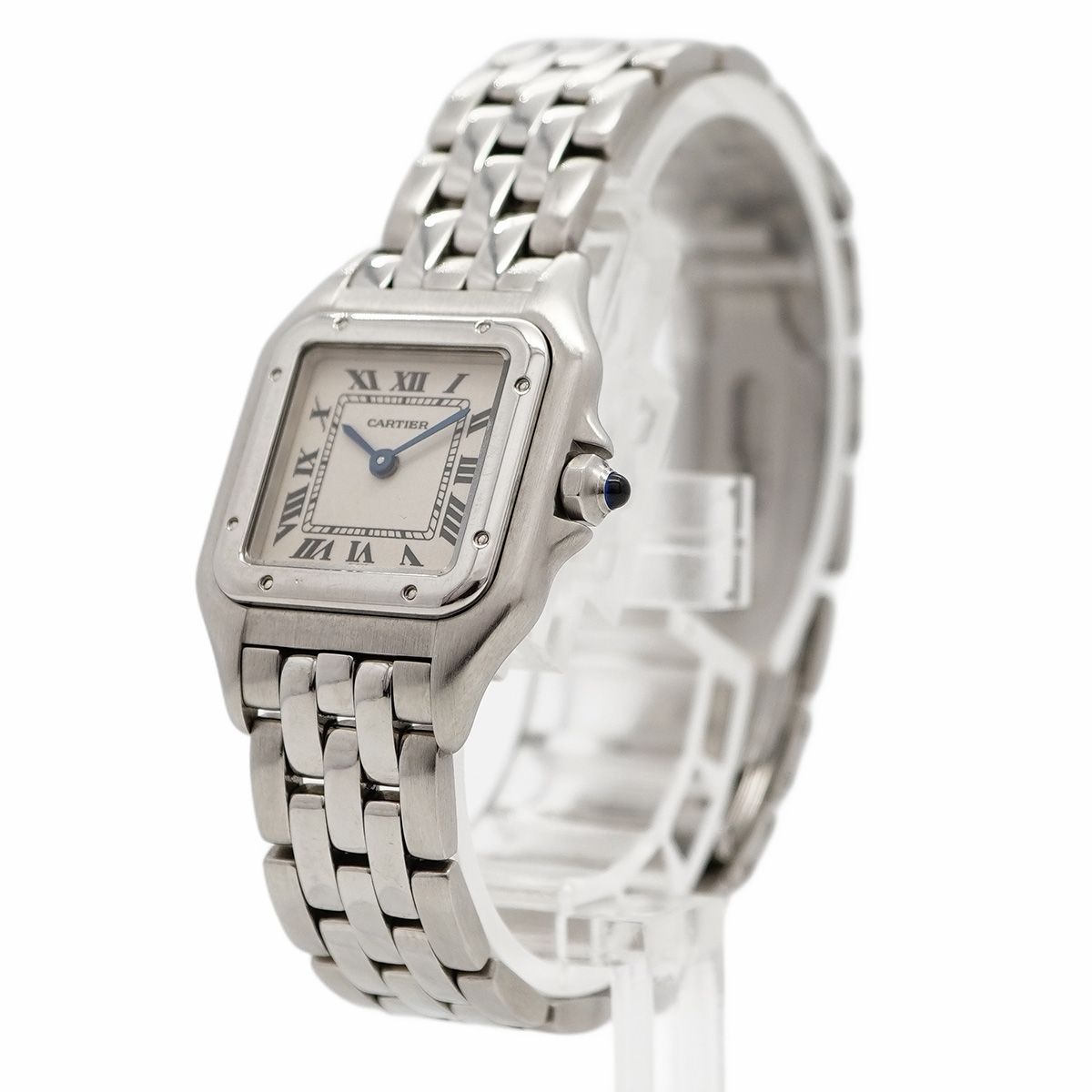 5 wwp 0020 カルティエ パンテール SM アイボリー文字盤 腕時計 レディース