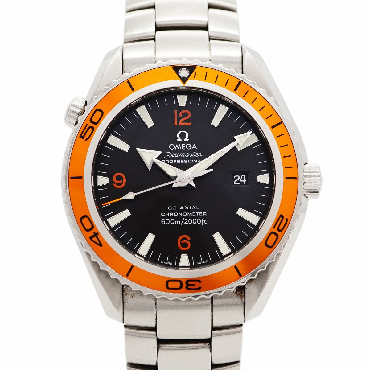 5 wwp 0026 オメガ シーマスター 2208 50 黒文字盤 腕時計 メンズ
