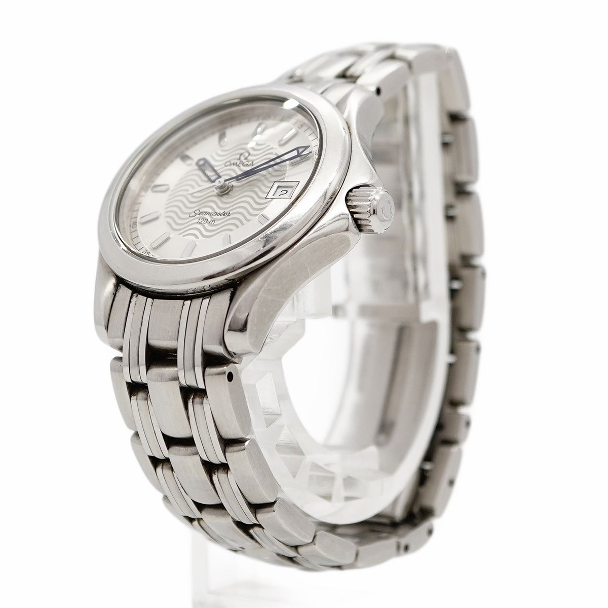 5 wwp 0030 オメガ シーマスター 2571.31 シルバー文字盤 腕時計 レディース