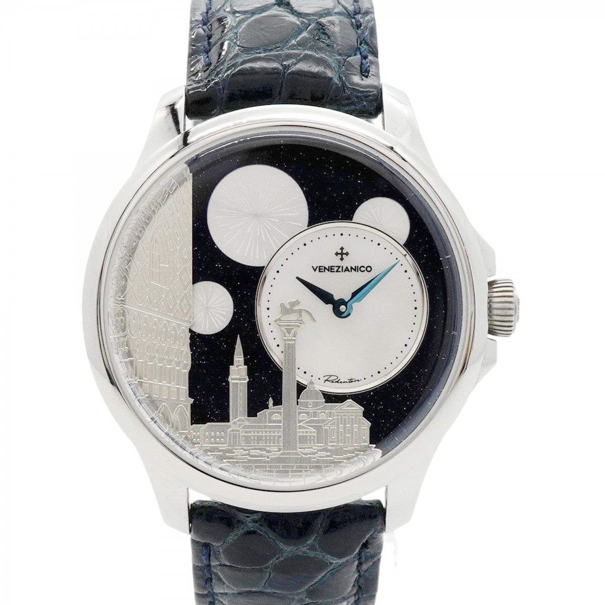 5 wwp 0048 ヴェネチアニコ Redentore 1221575 黒文字盤 腕時計 メンズ