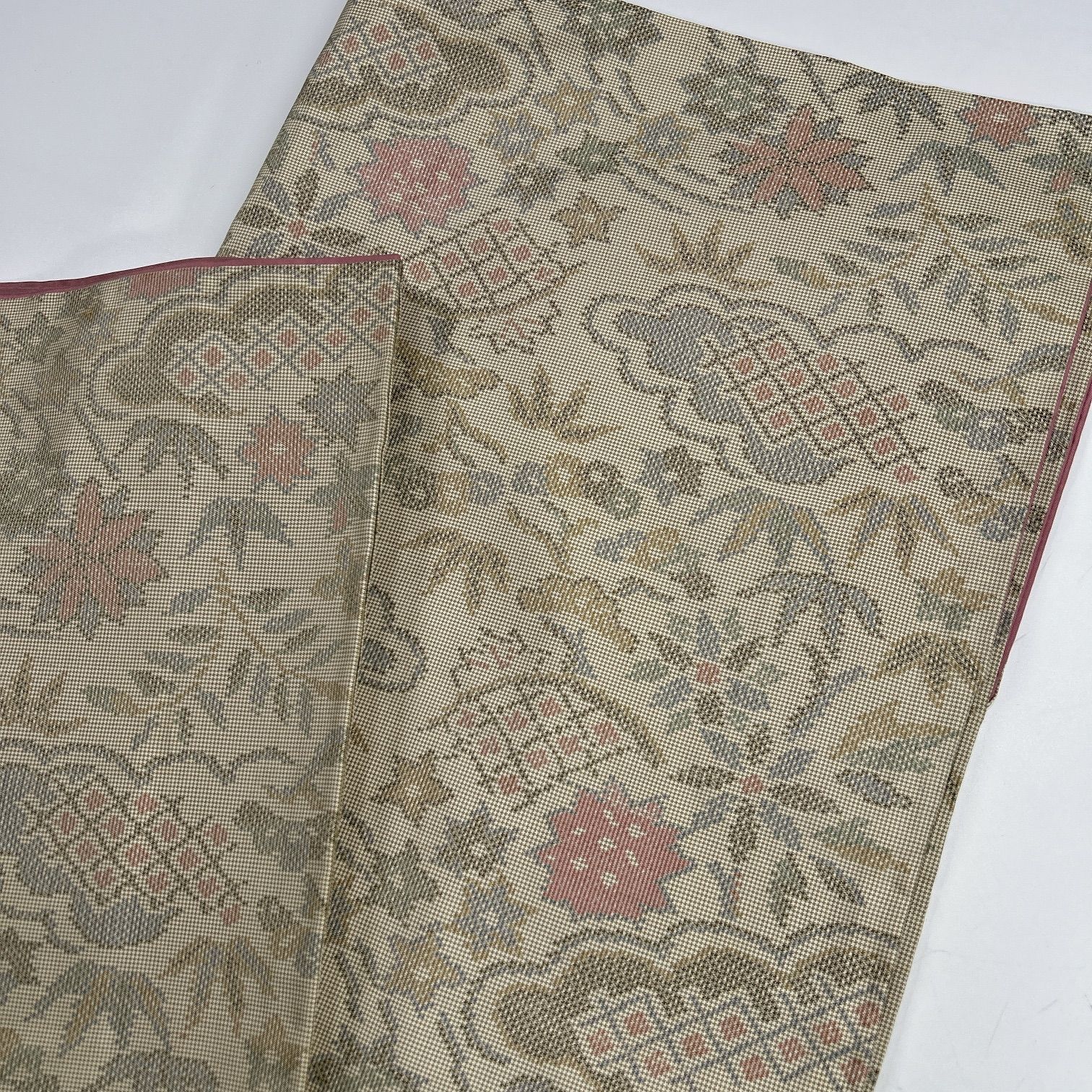 大島紬 正絹 着物 同梱 リメイク用 着付け M 150