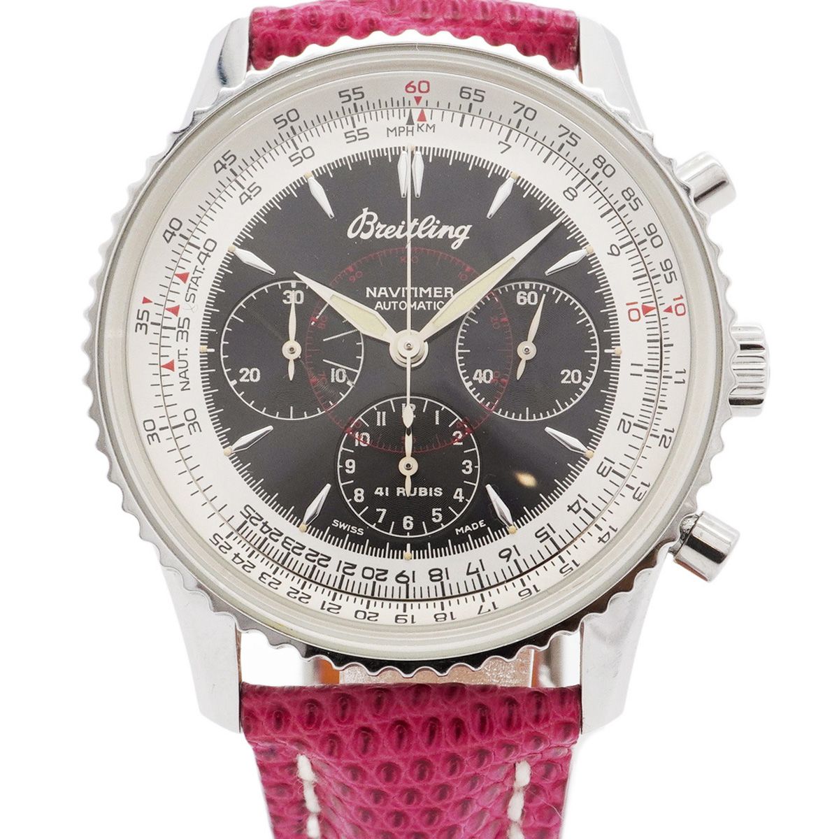 5 wwp 0067 ブライトリング ナビタイマー A 30030 2 黒文字盤 腕時計 メンズ