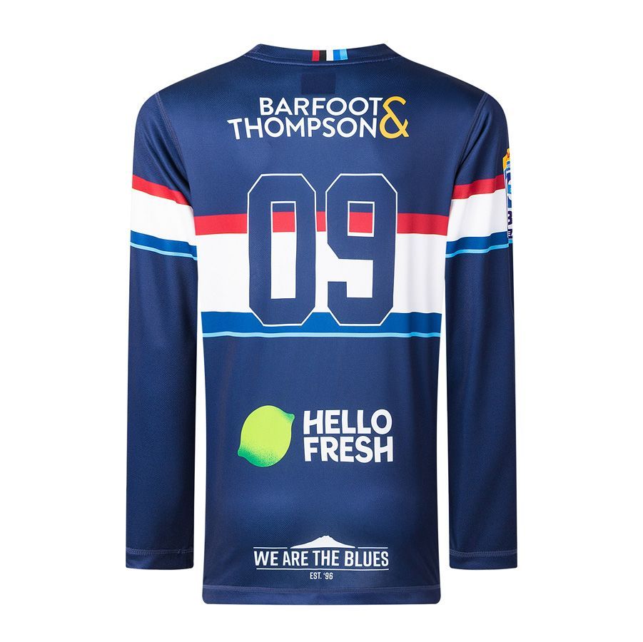 ラグビー ブルーズ 2026 長袖 プロトレーニング Tシャツ