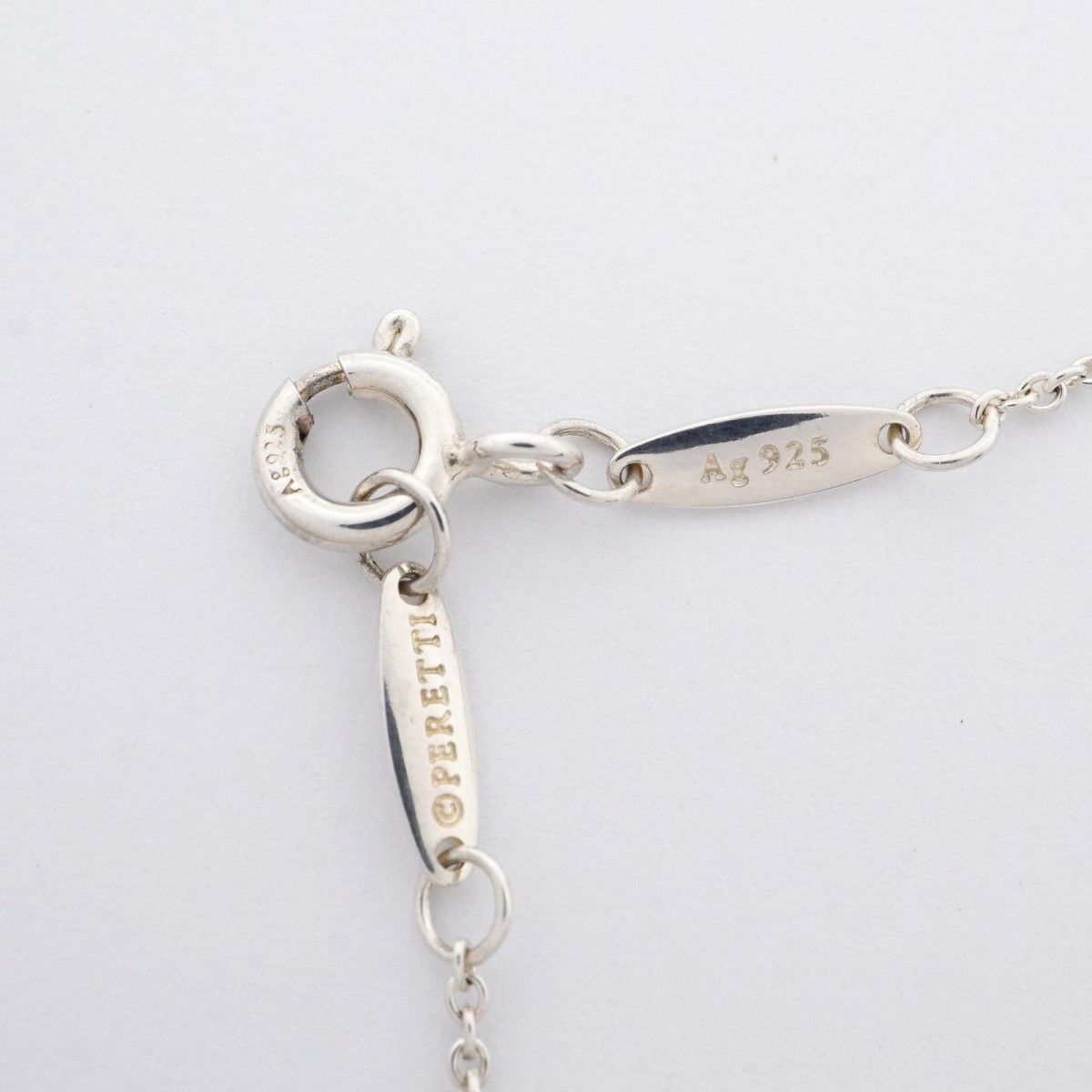 5jpb0027】ティファニー ネックレス バイザヤード 1PD シルバー925