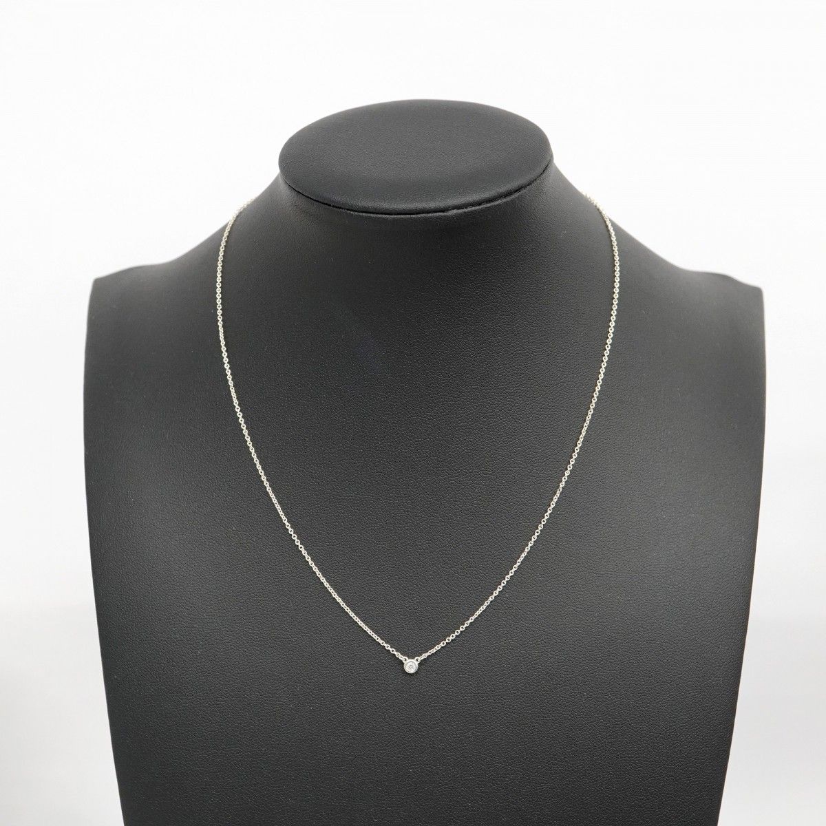 5jpb0027】ティファニー ネックレス バイザヤード 1PD シルバー925