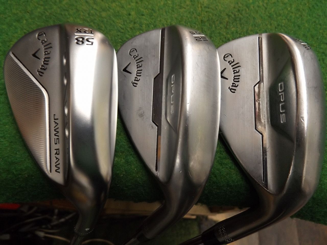 5447 OPUS クロム JAWS RAW 48 52 58 NS MODUS セット キャロウェイ オーパス ジョーズ ウェッジ