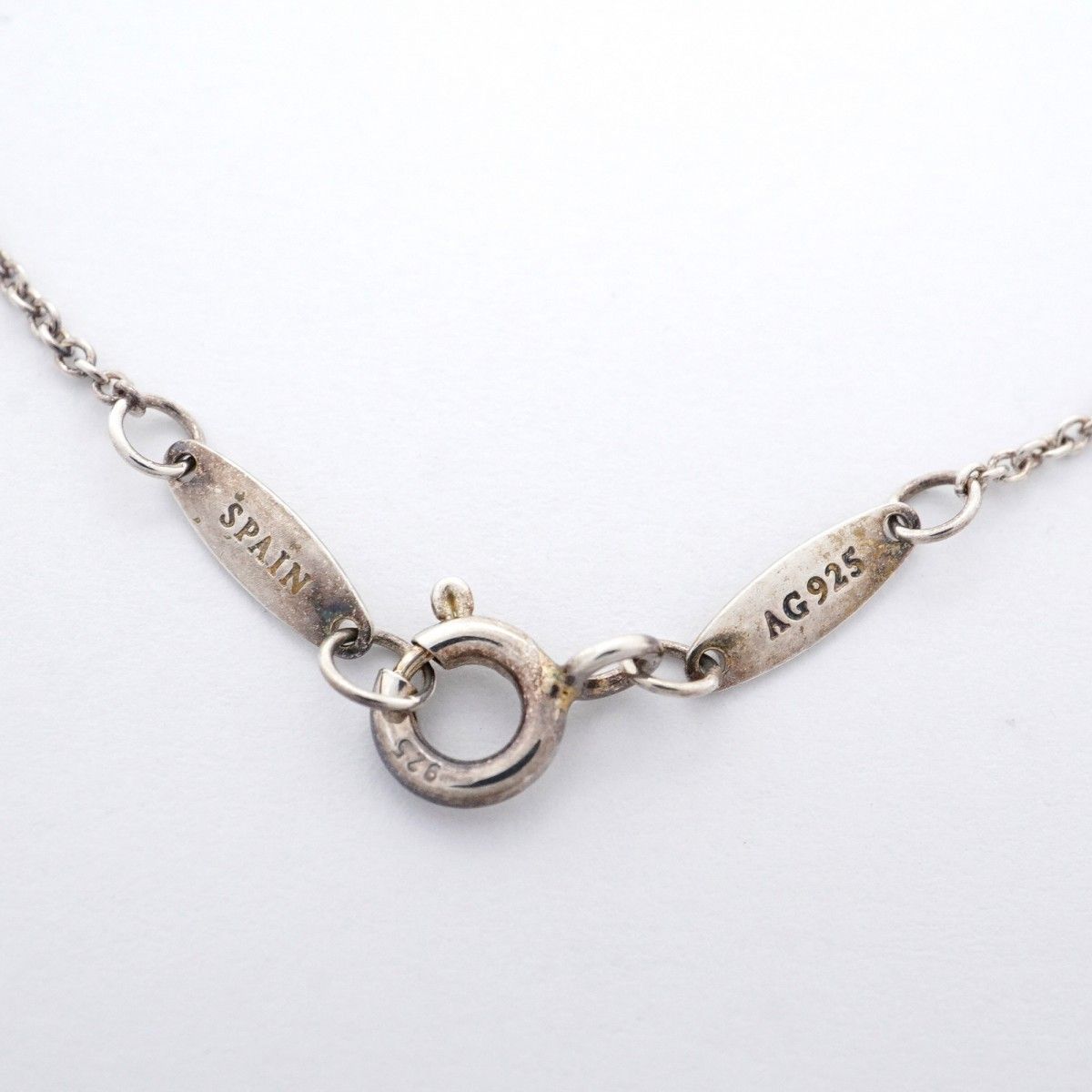 5jpb0047】ティファニー ネックレス バイザヤード 1PD シルバー925