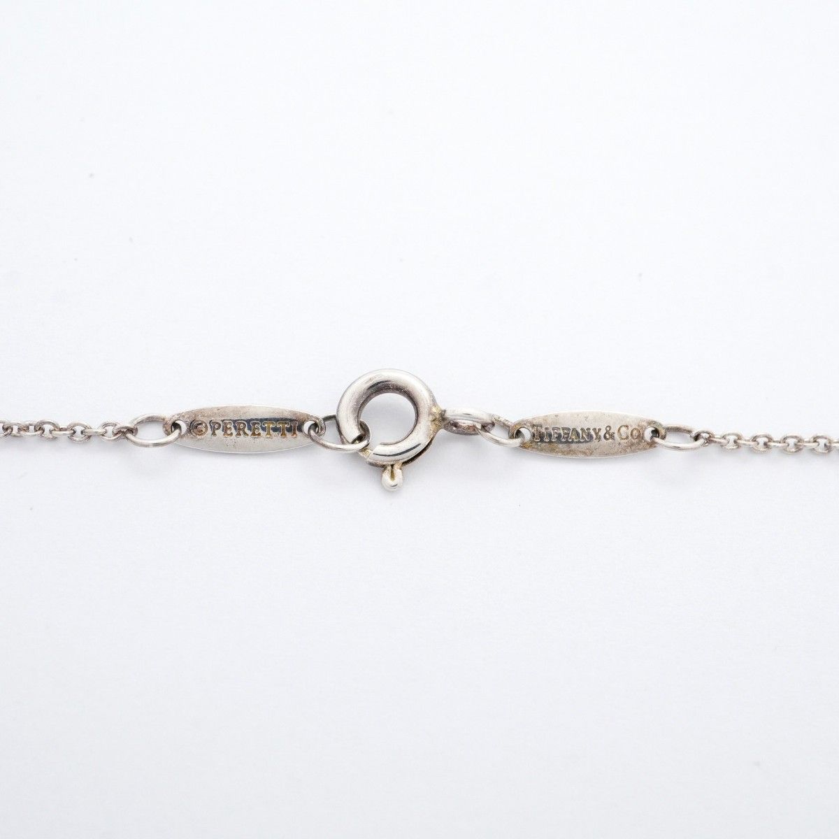 5jpb0047】ティファニー ネックレス バイザヤード 1PD シルバー925