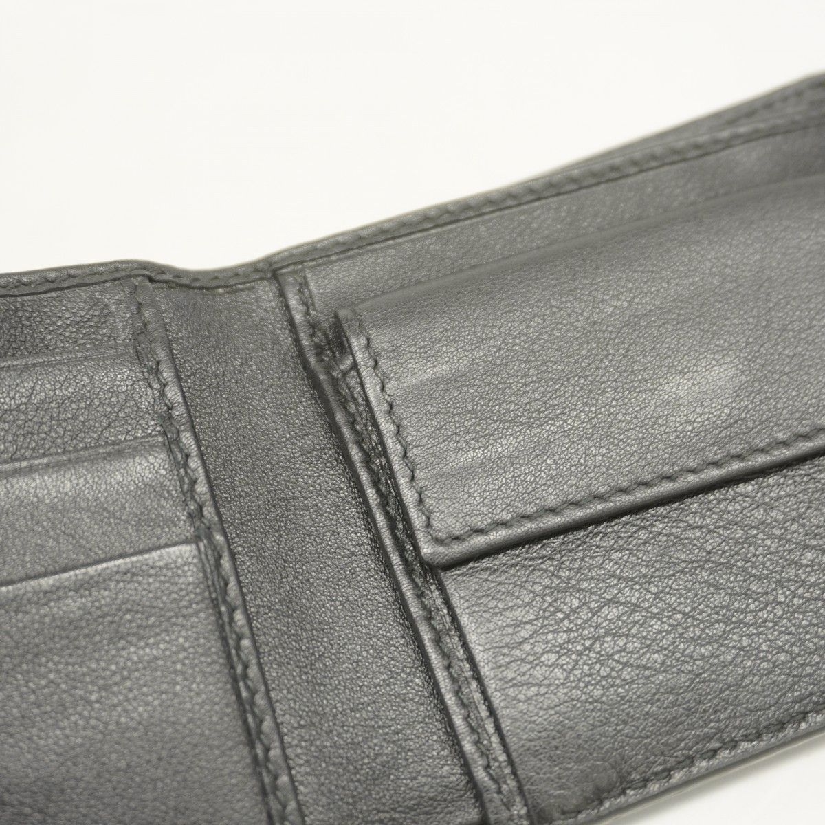 5 pa 1106 グッチ 財布 グッチシマ 146223 レザー ブラック シルバー金具 メンズ お手入れ簡単 ジャストフィット