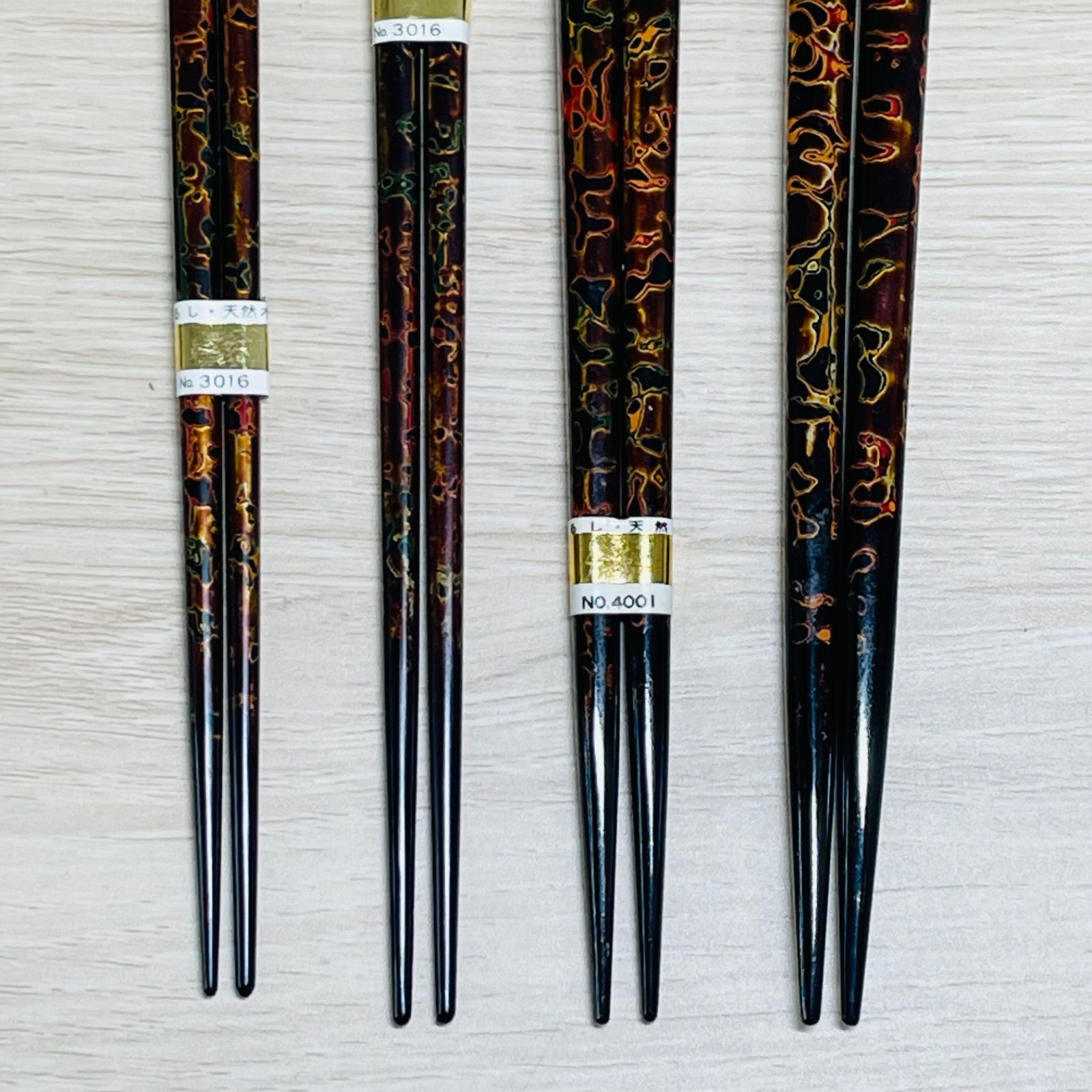 津軽塗 箸 まとめ売り 未使用 バカ塗り 夫婦箸 から塗 4本 津軽塗 箸 まとめ売り 未使用 バカ塗り 夫婦箸 から塗 4本 - メルカリ