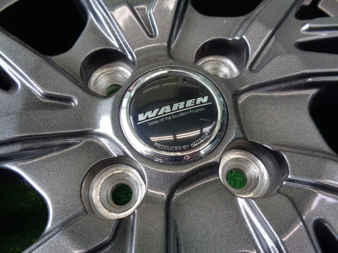  6 J 16インチ 4 H 100 45 WAREN W 06 ヴァーレン 社外 アルミ ホイール 4本 ロッキー ライズなどに 16インチ ホイール
