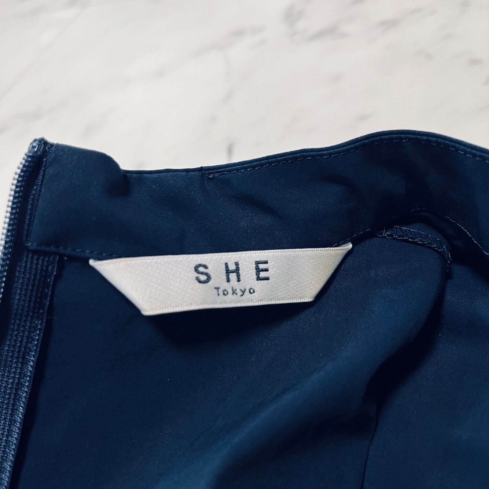 SHE TOKYO シートーキョー Vera dot ブラウス ドット柄 ボリューム