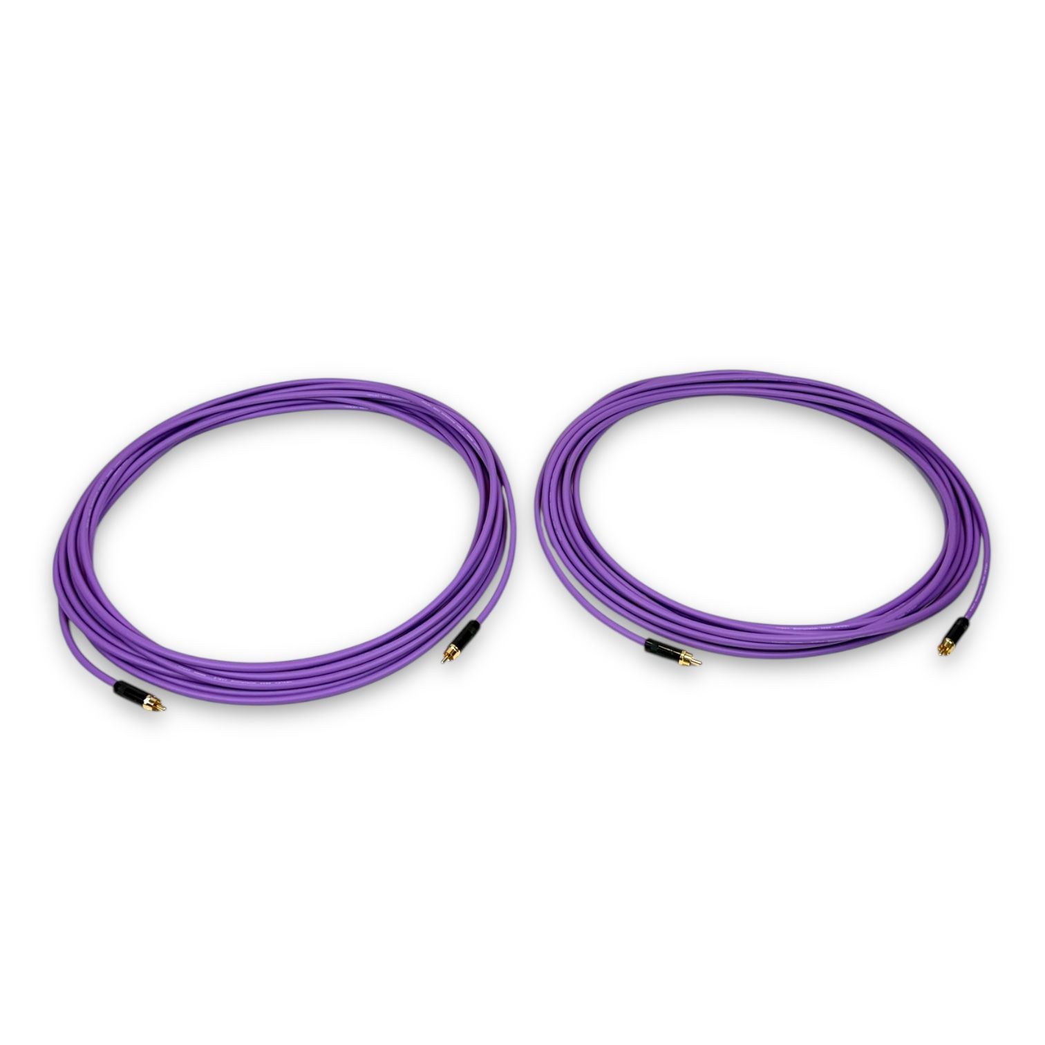MOGAMI 2534 PURPLE RCA ケーブル 10m 2本セット