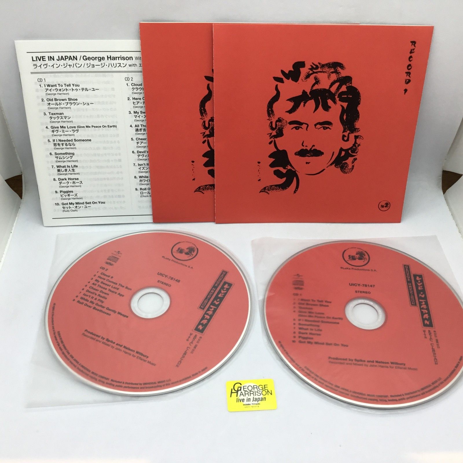 ○SHM-CD/紙ジャケ◇ジョージ・ハリスン / ライヴ・イン・ジャパン