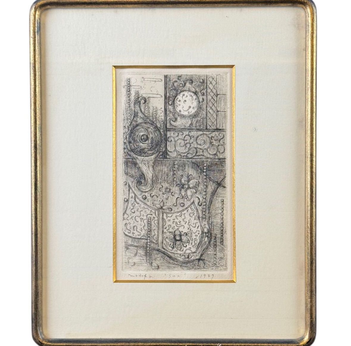 まどか madoka 「sun」銅版画 1989年制作 細密線描 額装 - メルカリ まどか madoka 「sun」銅版画 1989年制作 細密線描 額装 - メルカリ