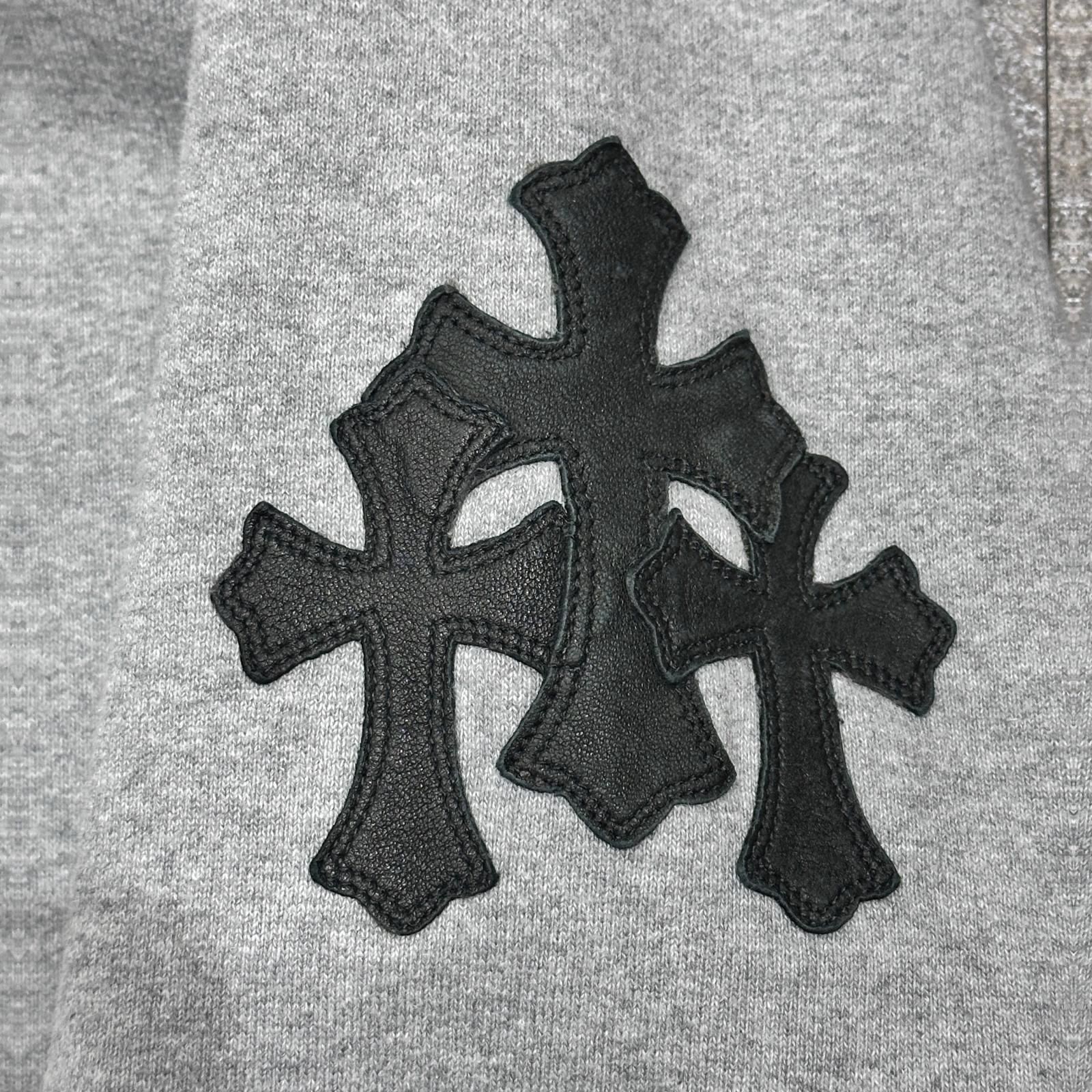 国内正規 CHROME HEARTS Y NOT Cemetery Cross Leather Patch