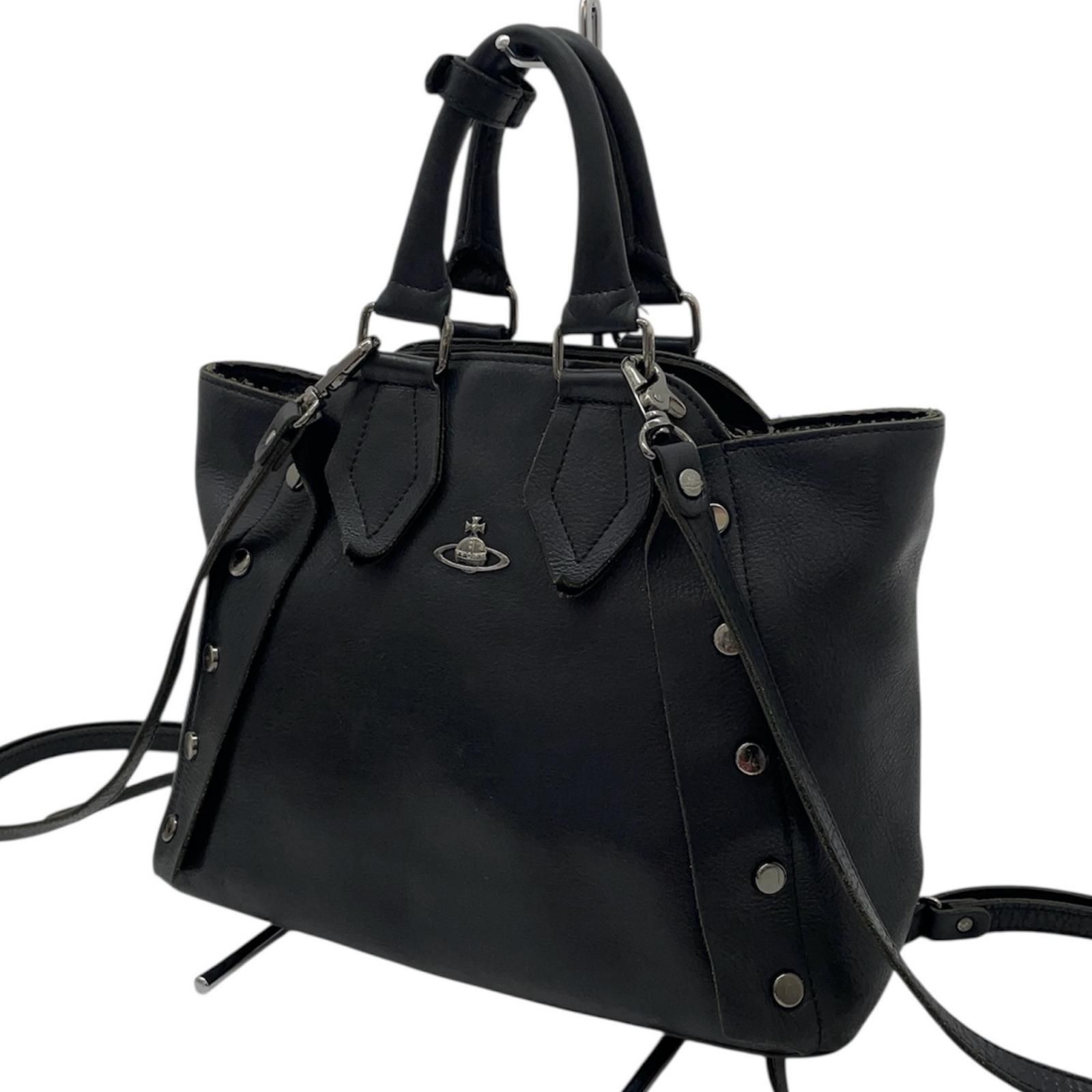 vivienne westwood ヌーロック レザー ハンドバッグ 3way 【公式通販】