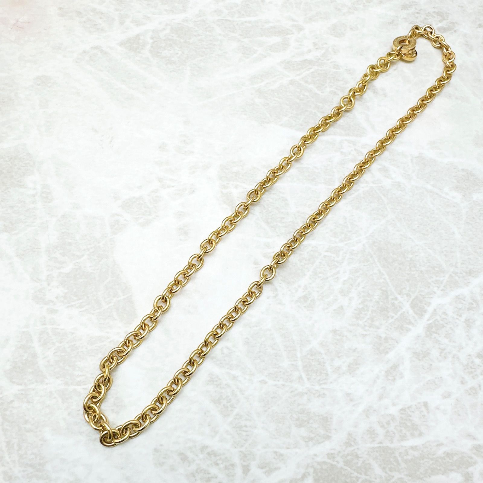 希少🌟BVLGARI イエローゴールド ネックレス 約45cm U - メルカリ