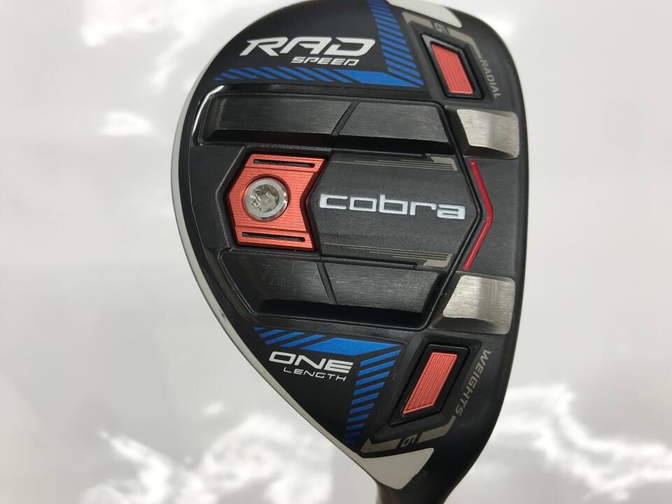 コブラ　KING RADSPEED ONE LENGTH　19度　ツアーAD for RADSPEED　SRフレックス　ユーティリティ　中古【最短即日発送】