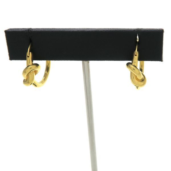 セリーヌ ノット スモールフープ ピアス UCA 1215 Aランク