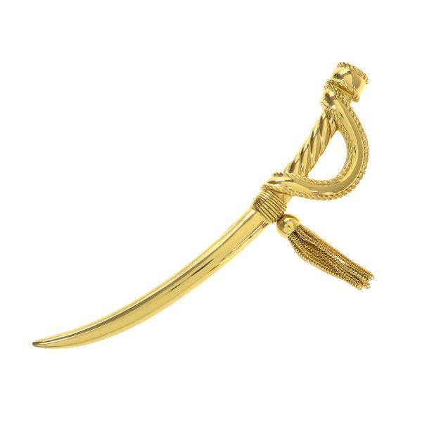 クリスチャン ディオール ブローチ|サーベル Aランク