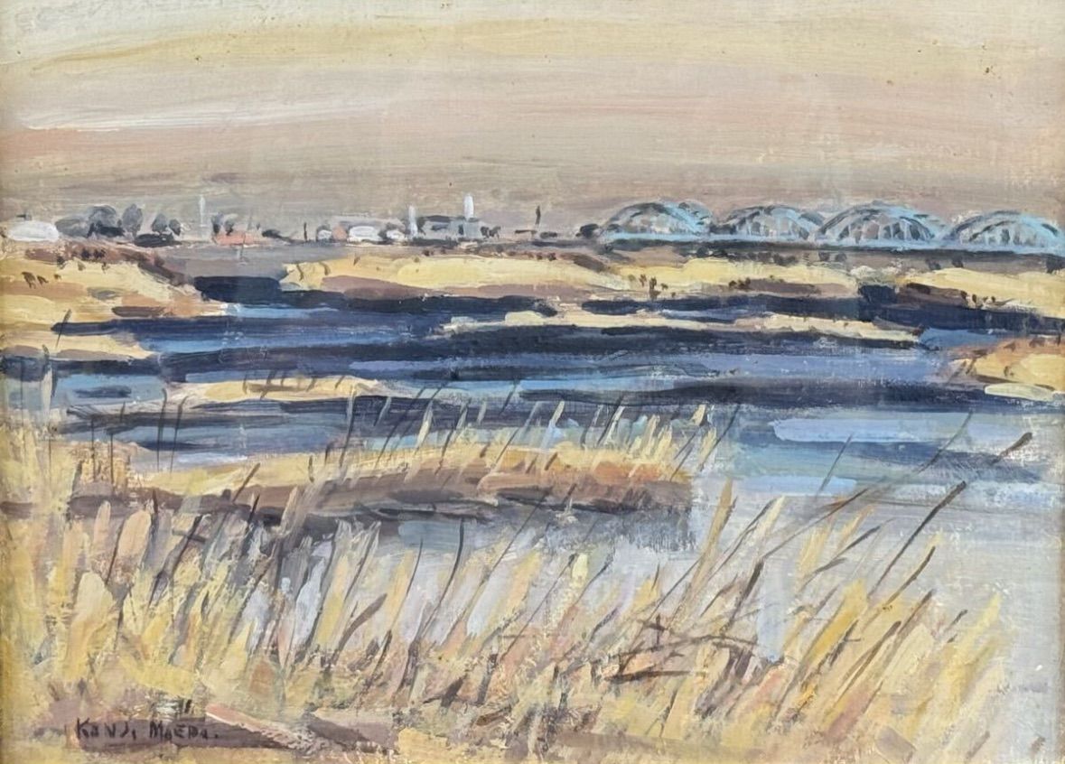 市松油彩 絵画 市松油彩 絵画