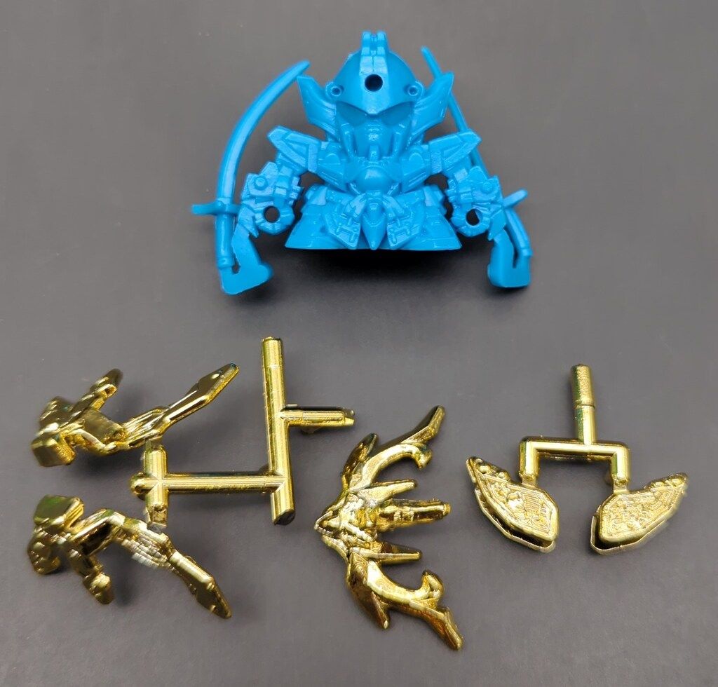 バンダイ SDガンダムR 武者號斗丸 青色