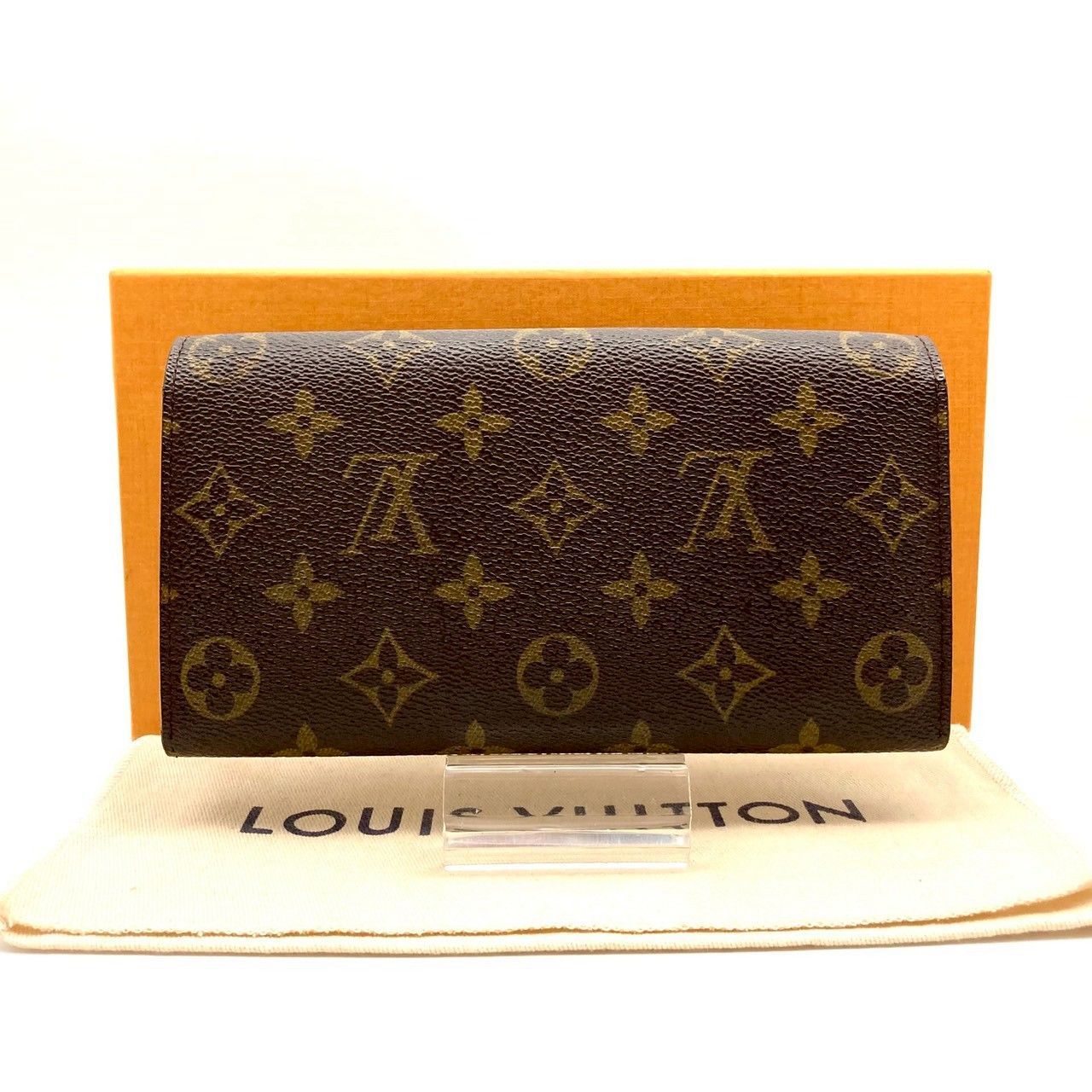 ルイヴィトン ポシェット ポルトモネクレディ サラ 二つ折り長財布