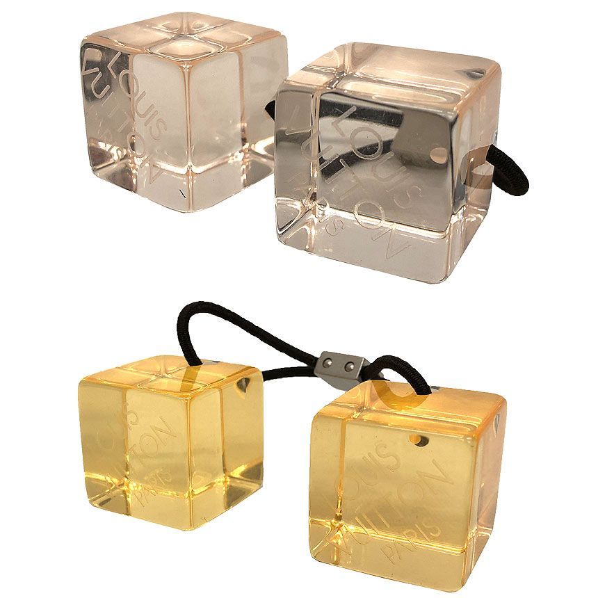 Louis Vuitton ルイヴィトン ヘアゴム キューブ 2個セット LOUIS VUITTON ルイヴィトン ヘアゴム ヘアキューブ 2個セット