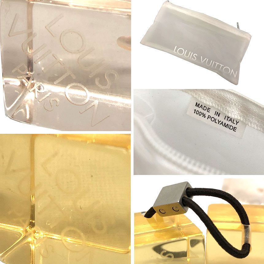 LOUIS VUITTON ルイヴィトン ヘアゴム ヘアキューブ 2個セット