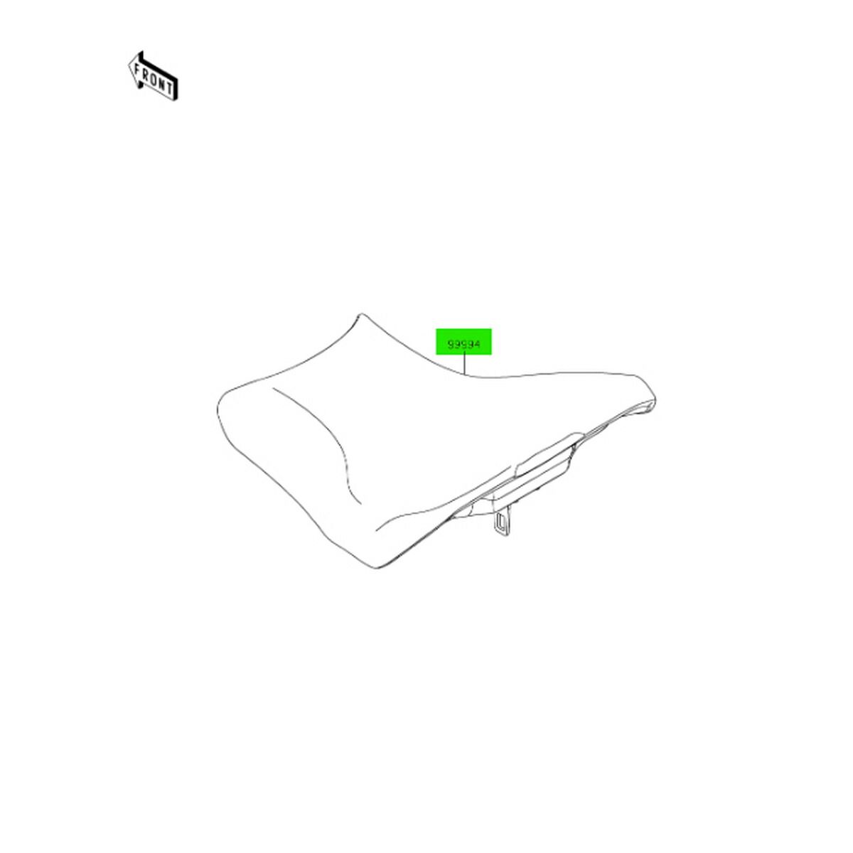 タイカワサキ純正 ニンジャ Ninja ZX-25R SE ZX-4R SE ZX-4RR シート