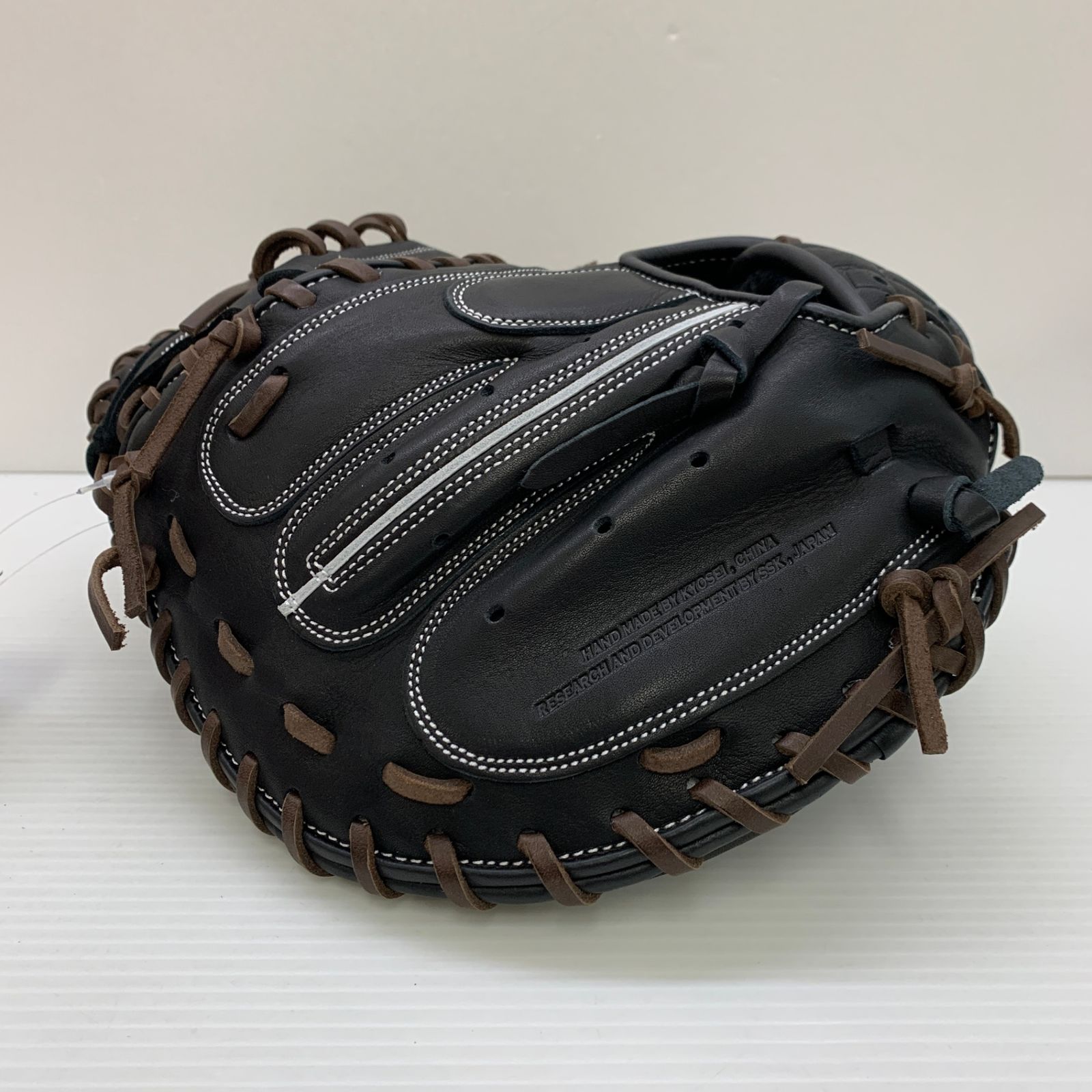 【新品未使用】SSK 軟式少年用キャッチャーミット プロエッジ アドヴァンスド proedge SSK 少年軟式 キャッチャーミット ブラック AJBM124 エスエス