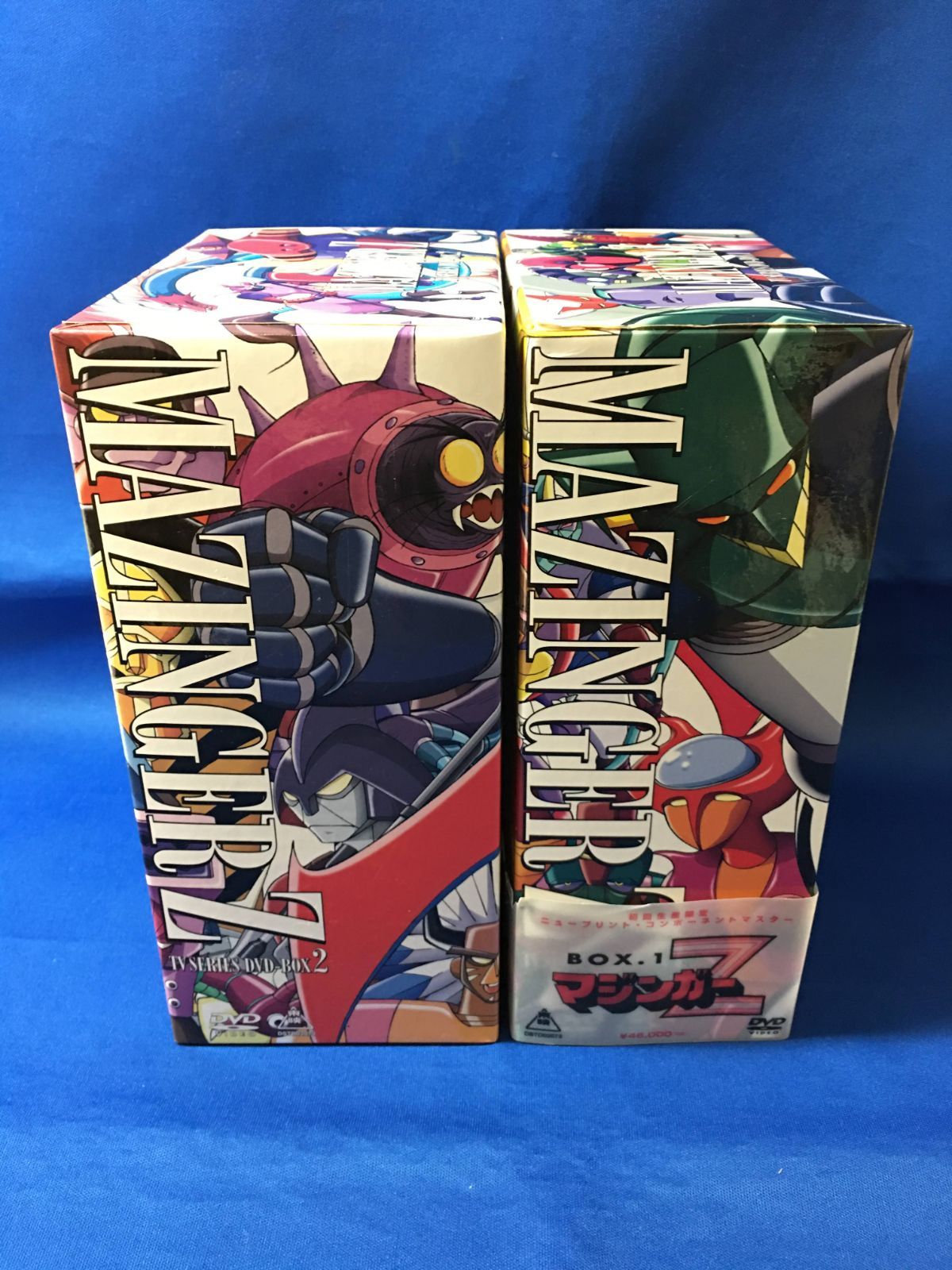 マジンガーZ TV SERIES DVD BOX 1 2 ～ セット初回生産 ニュープリント コンポーネントマスター RE 0169