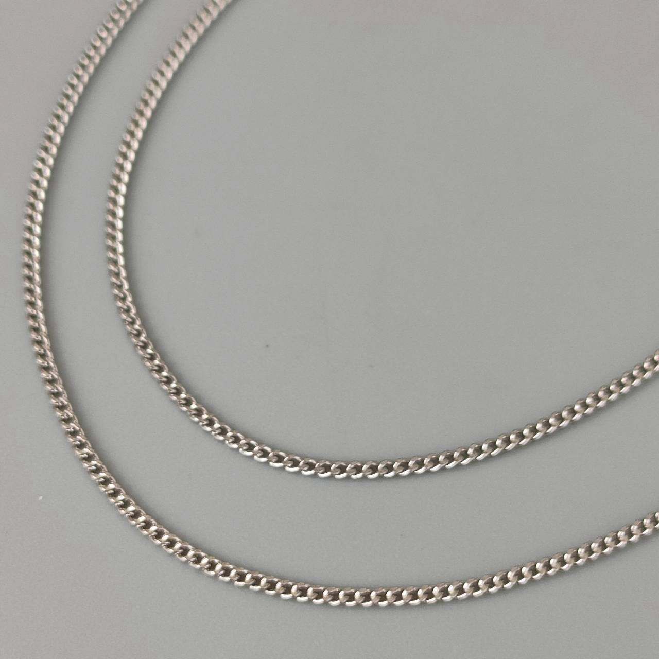 Pt 850 プラチナ 男女兼用 造幣局 喜平ネックレス 2 22ｇ 40㎝ D 847