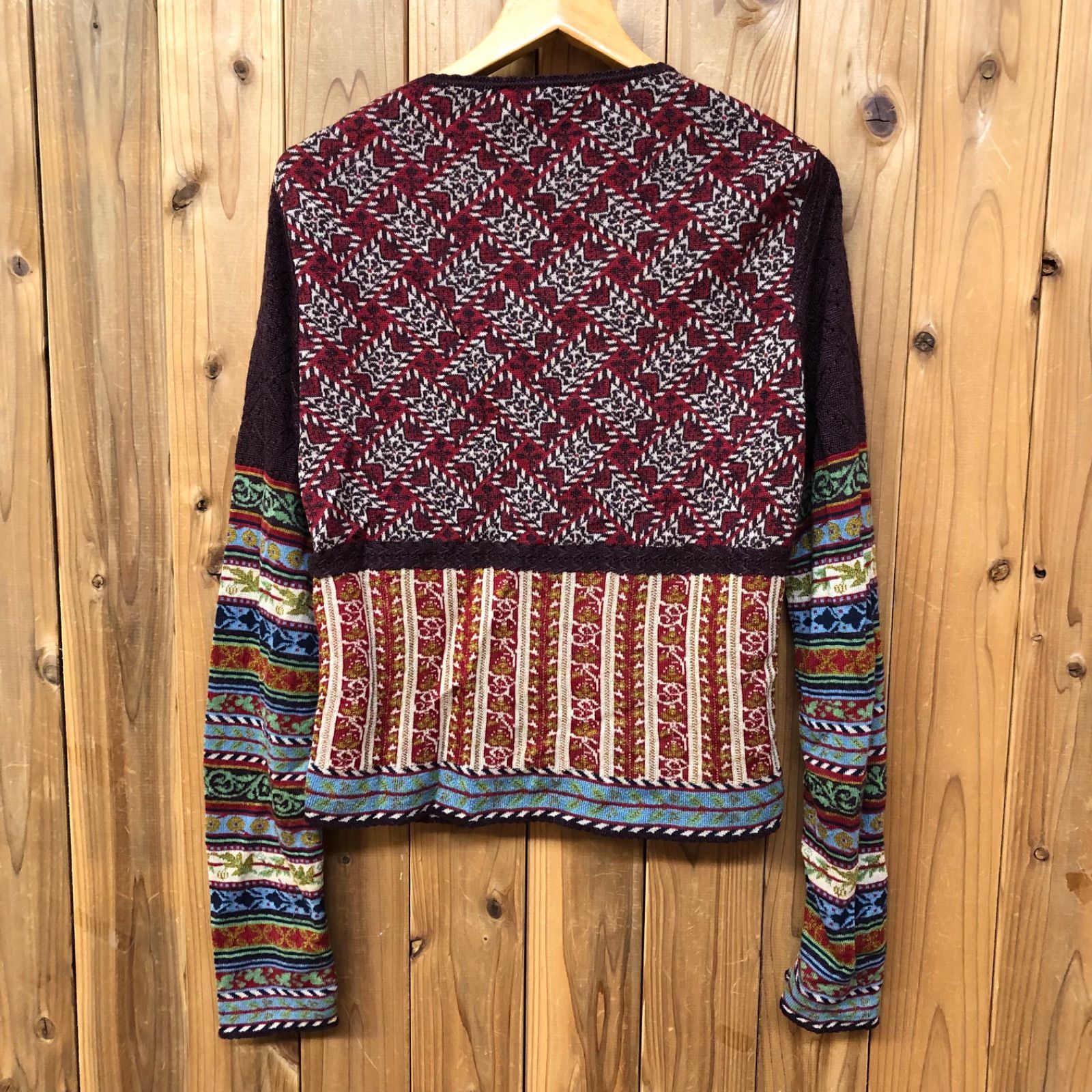 イタリア製 KENZO レディースM ケンゾー ニット カーディガン トップス