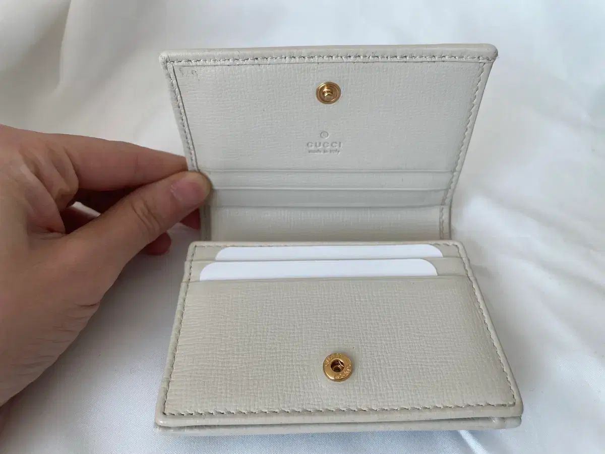 グッチ ホースビット カードウォレット 二つ折り財布 GGスプリーム