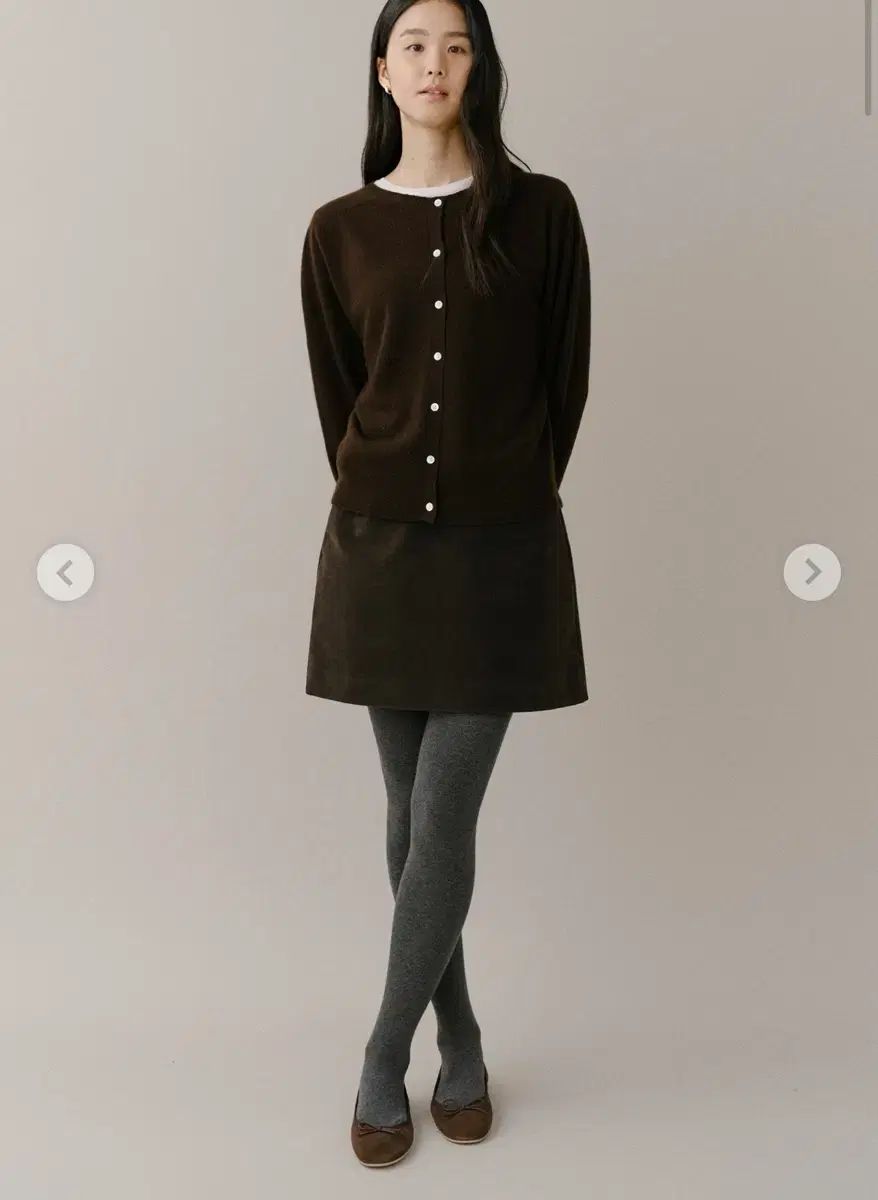 ベニューエット コテージ スカート ダークブラウンs