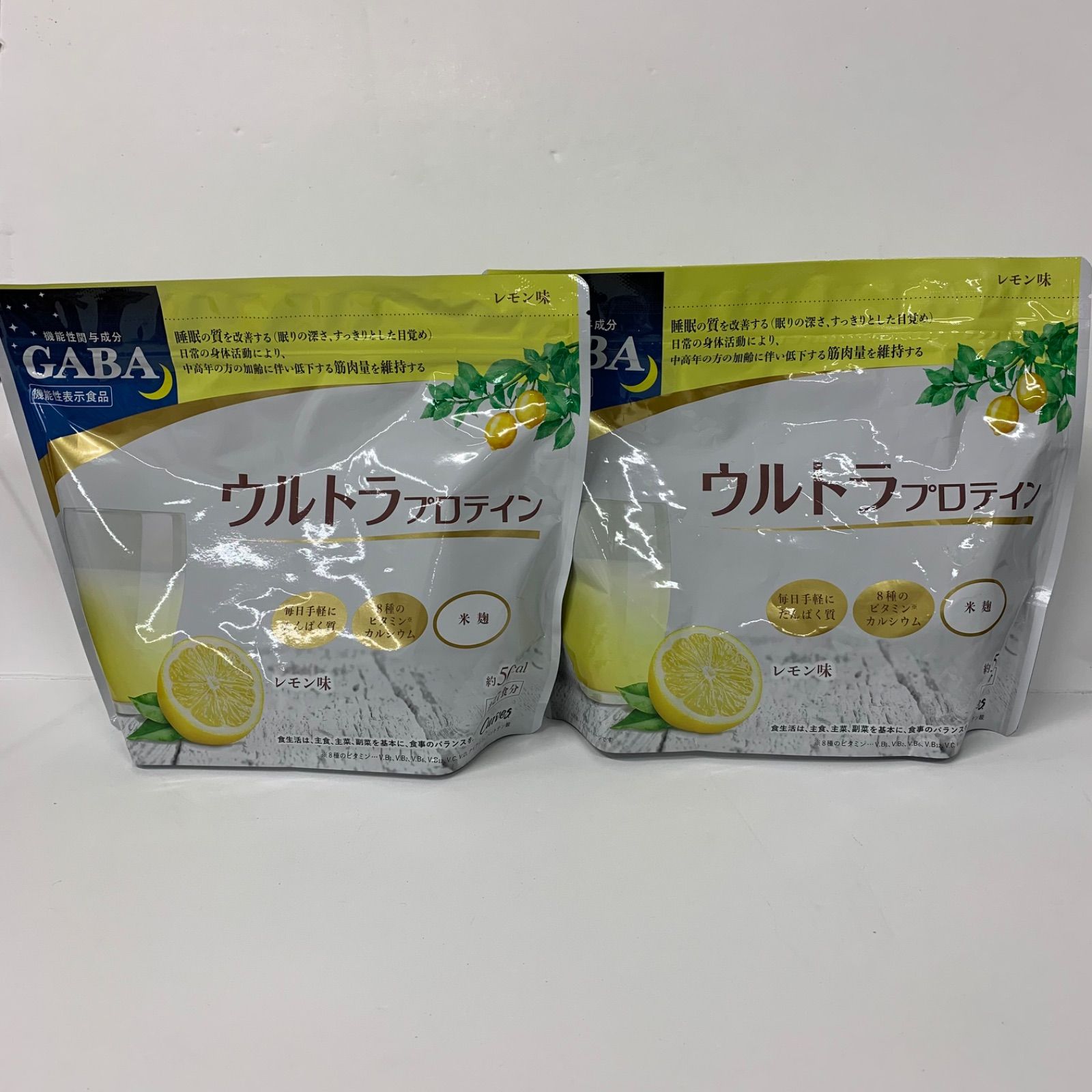 A7872 カーブス ウルトラプロテイン レモン味 約27食分 394.2g 計2点