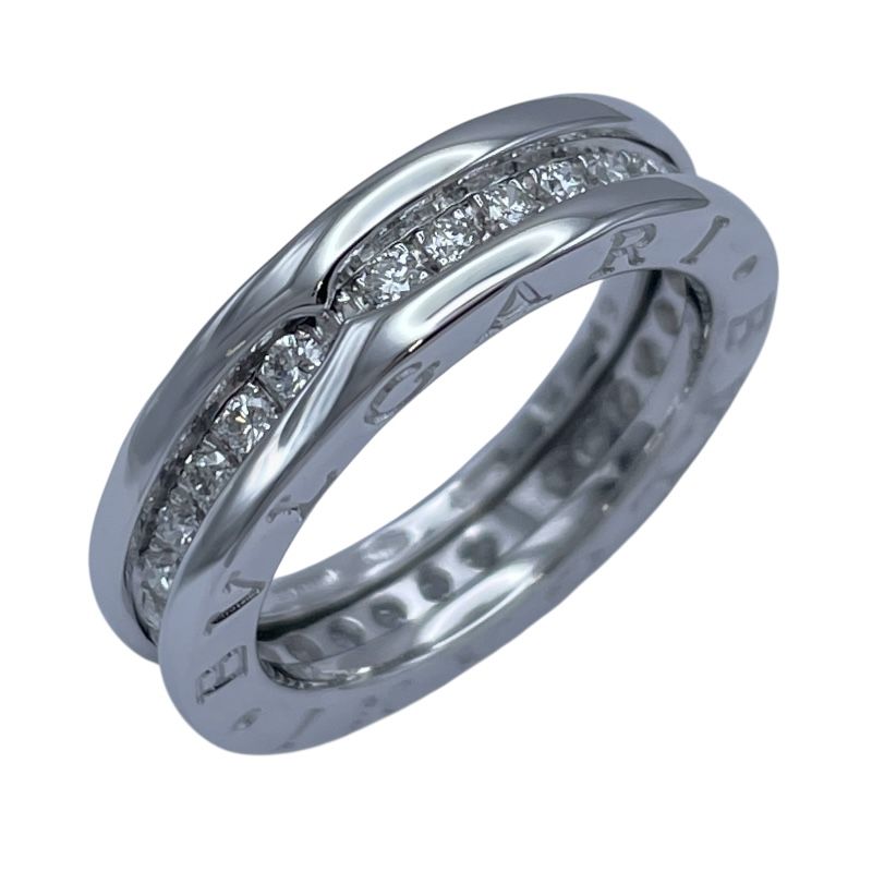 ブルガリ BVLGARI ビーゼロワンリング1バンド S ホワイトゴールド 750 ジュエリー