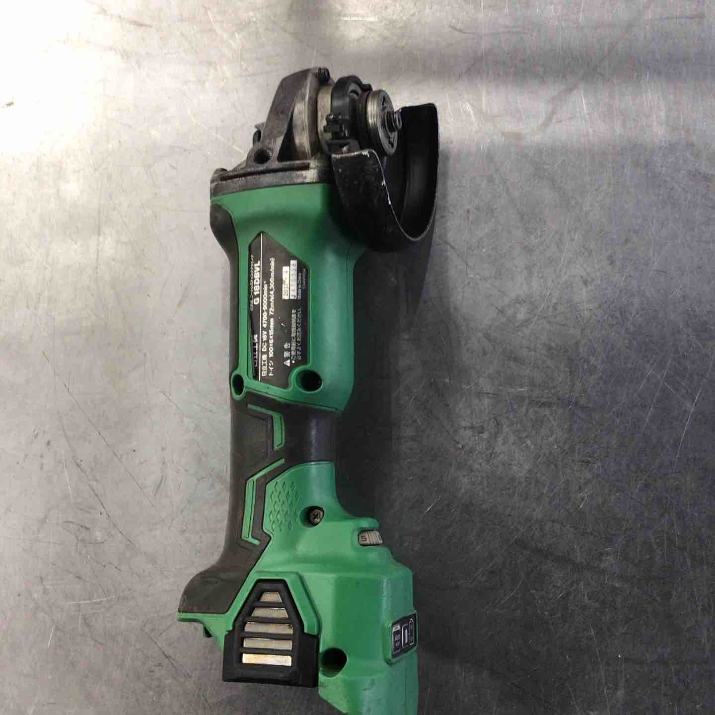 品 ハイコーキ HIKOKI 旧 日立工機 コードレスディスクグラインダー 100 mm G 18 DBVL NN L