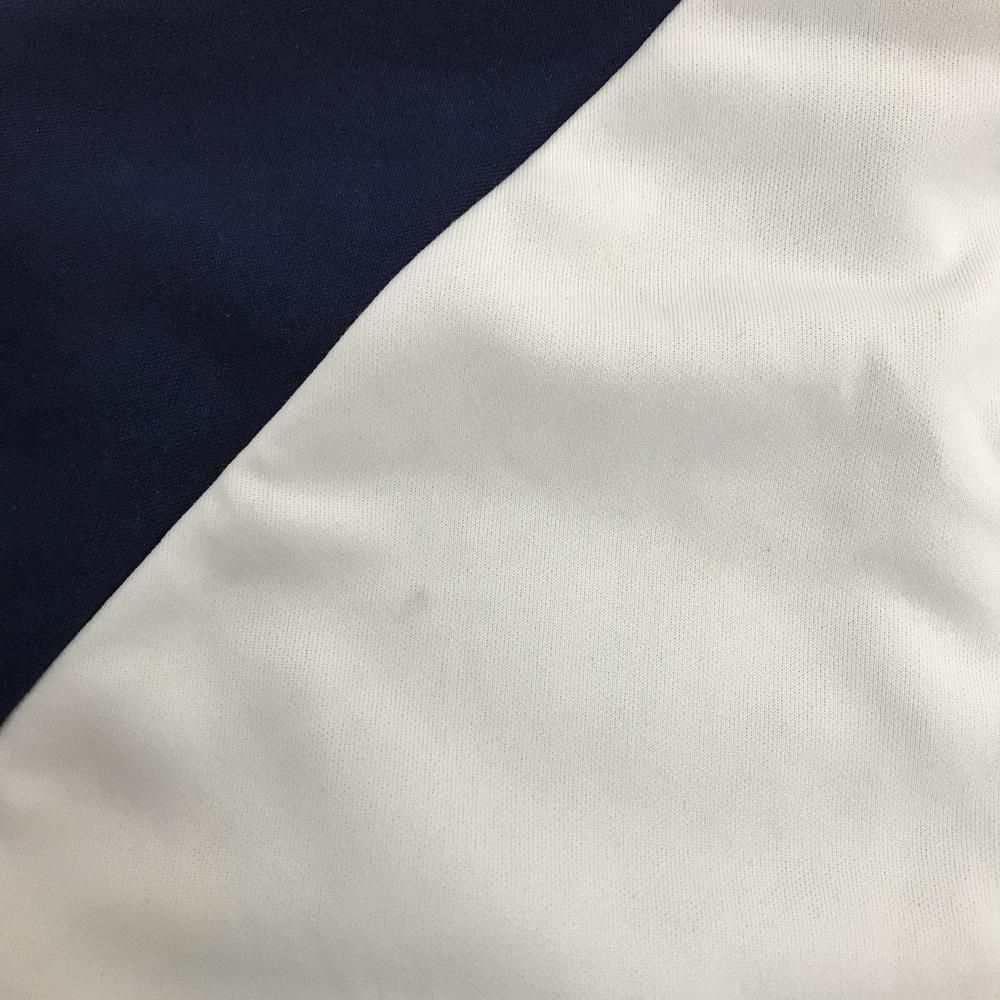 キャロウェイ ジャケット ネイビー×白 ロゴプリント レディース ゴルフ