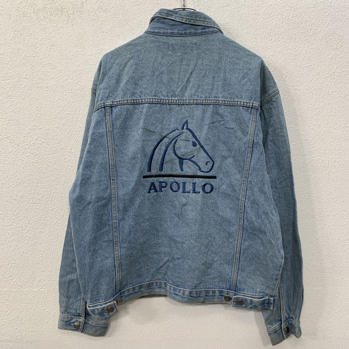 メンズ MOST WANTED デニムジャケット L ライトブルー コットン100 