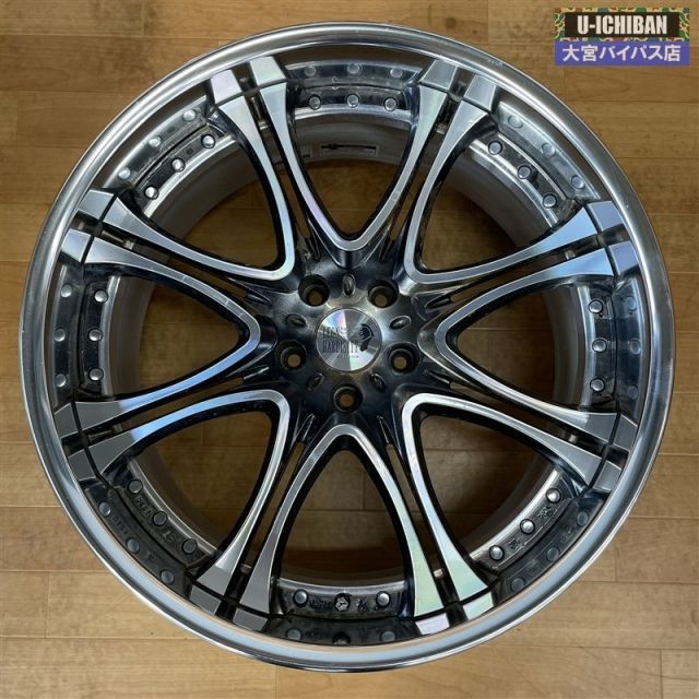  SS レオンハルト アーデル 9 5 J 21インチ 23 H 114 3 amp 10 29 TPMS加工 ホイールのみ 4本 フーガ 等 004 21インチ ホイール