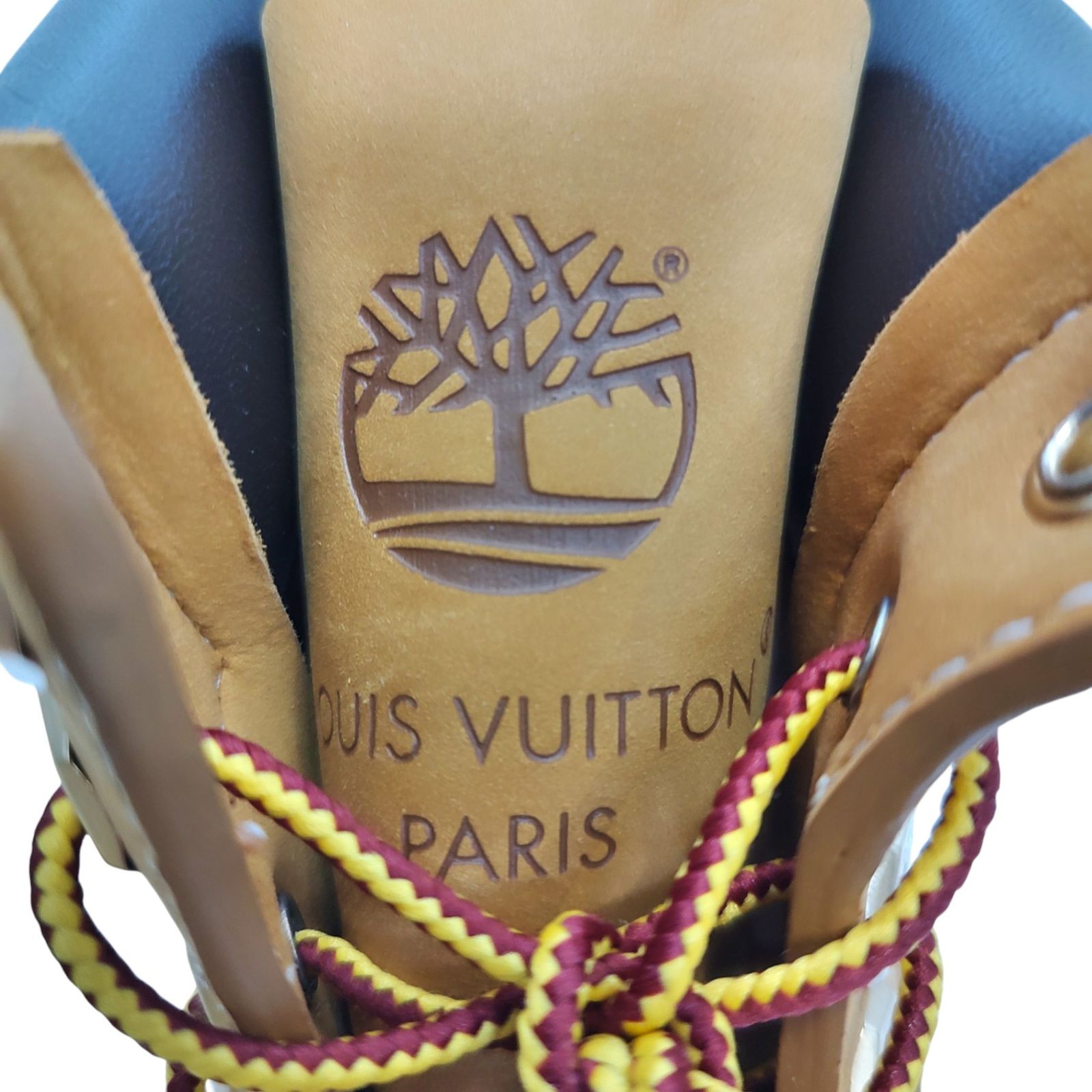  LOUIS VUITTON ルイ ヴィトン Timberland 24 AW モノグラム総柄 アンクルブーツ 9 5 ブラウン系 メンズ その他 ブーツ 革靴