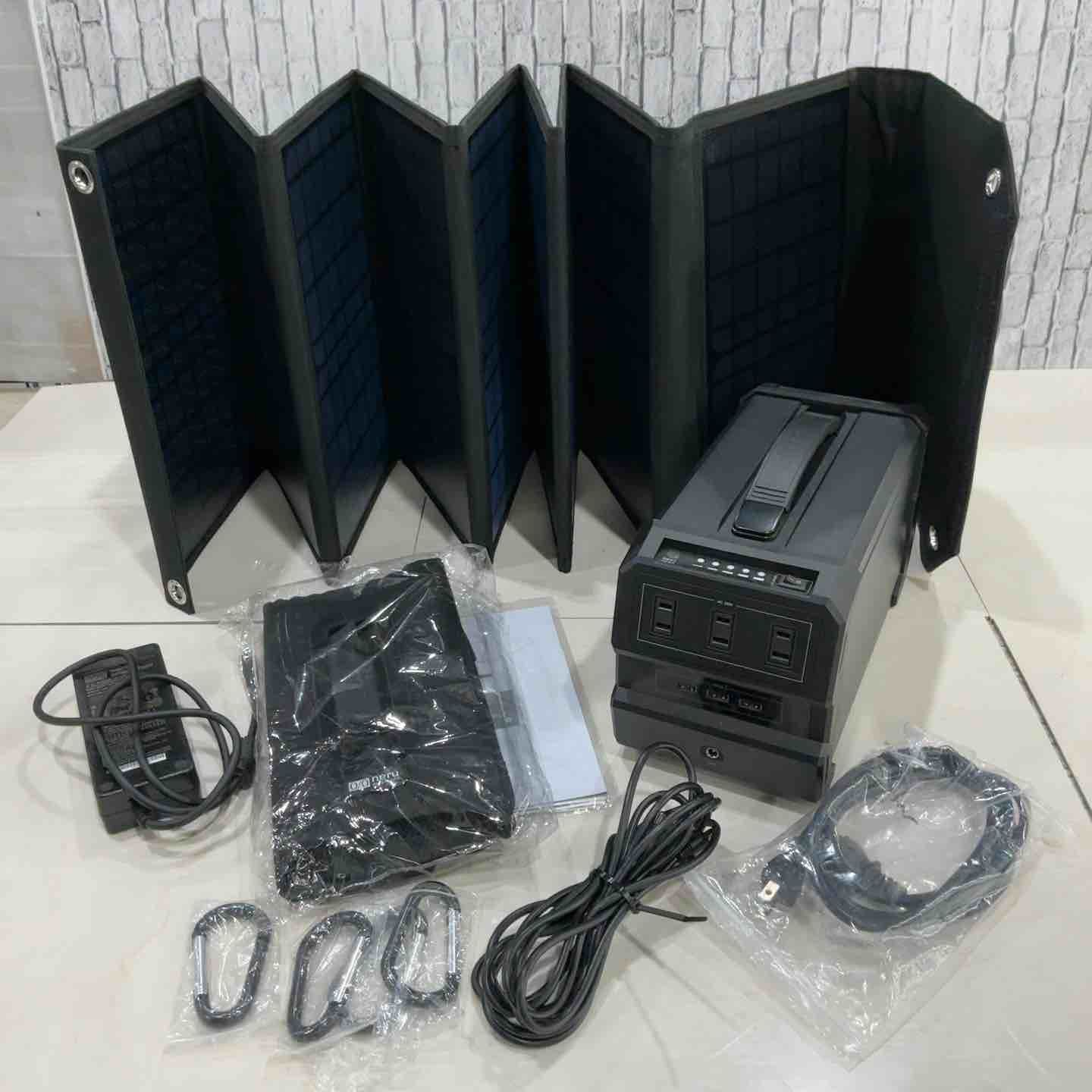 LACITA ENEBOX ポータブル電源 CITAEB-01＆ソーラーパネル CITASR-01 セット