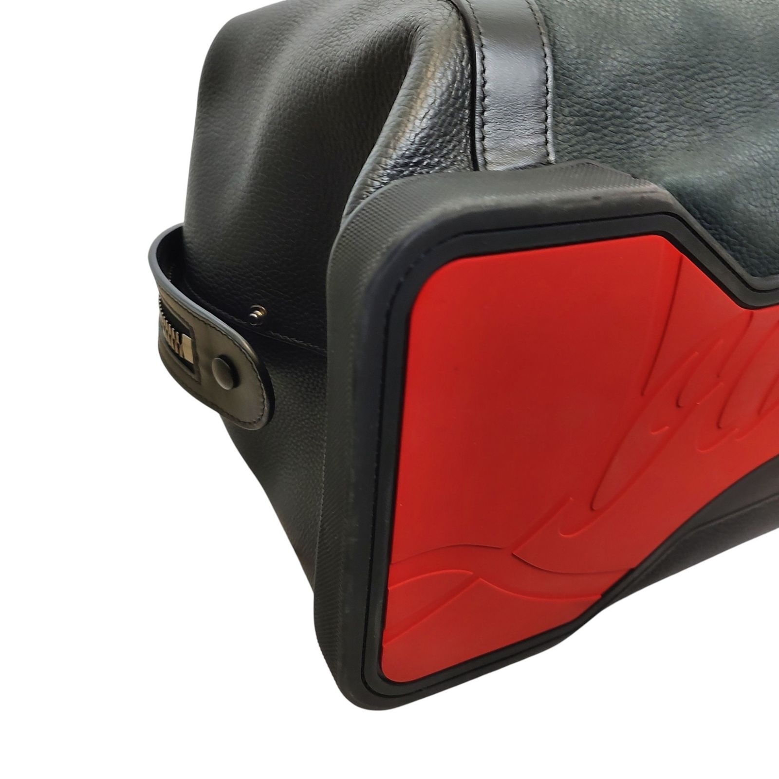 Christian Louboutin クリスチャンルブタン Bagdamon ボストンバッグ 1175020 F ブラック メンズ ボストンバッグ 旅行用バッグ バッグ メンズ