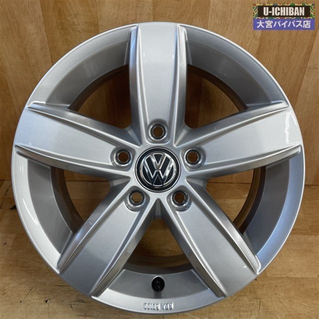 VW ゴルフ7 15インチ 6 J 43 5 H 112 ホイールのみ 4本 ゴルフ6 等 フォルクスワーゲン _ 004