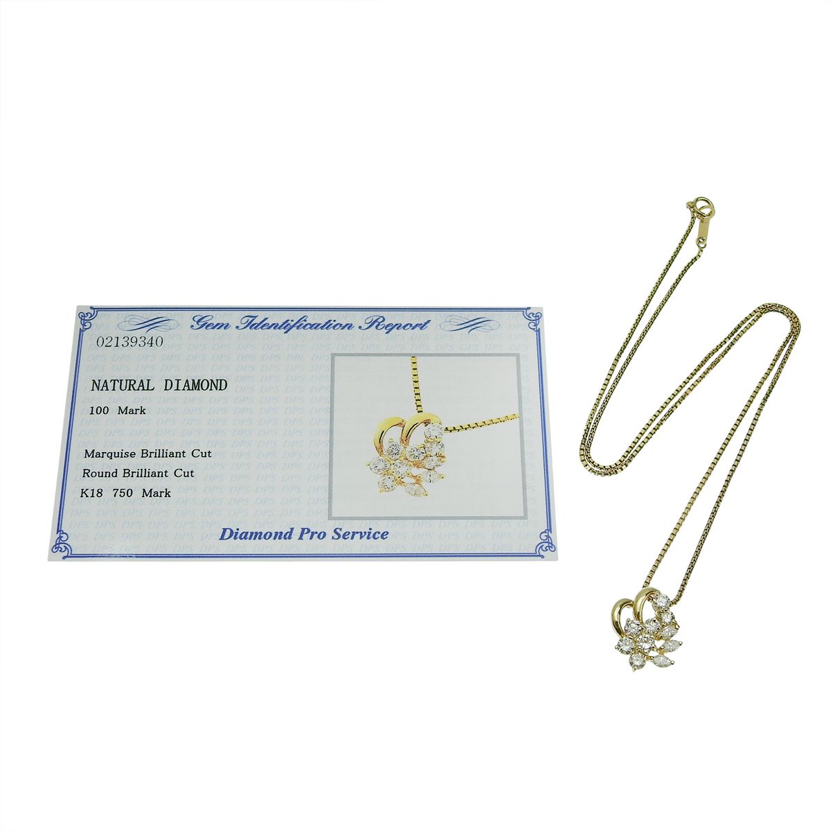 ダイヤモンド フラワーモチーフ