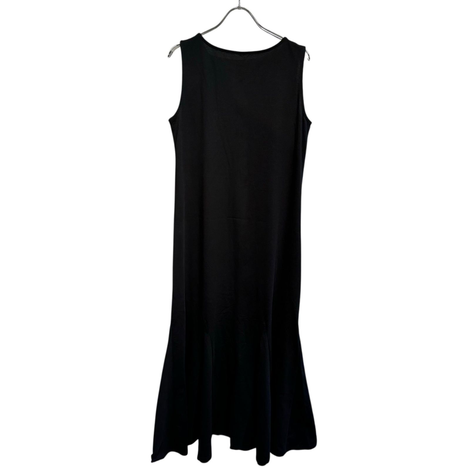 SLOBE IENA スローブイエナ UVカット 防しわ 接触冷感 ペプラムジャージワンピース レディース ブラック